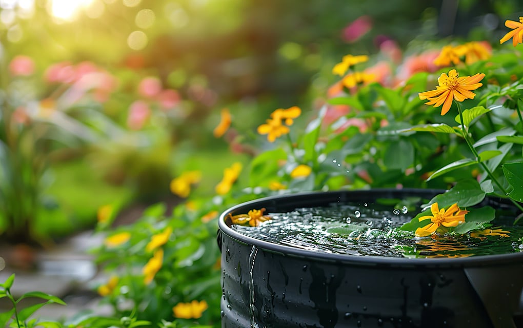 Low-maintenance garden, easy garden care, sustainable landscaping